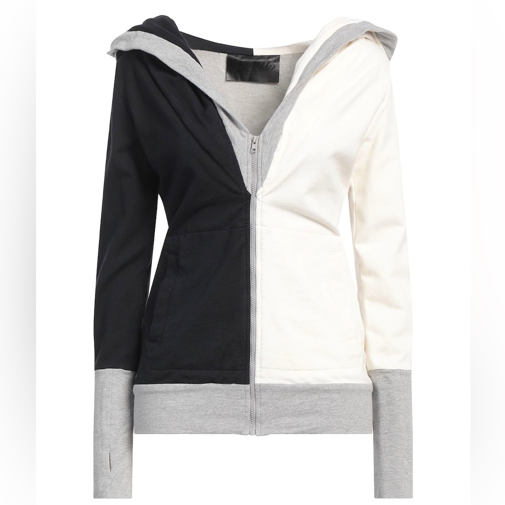 Norma Kamali Black and White Jacket